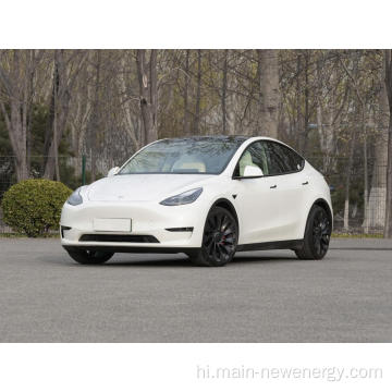 2023 नई मॉडल लक्जरी फास्ट इलेक्ट्रिक कार MN-Tesla-Y-2023 नई ऊर्जा इलेक्ट्रिक कार 5 सीटें नई आगमन लेंग